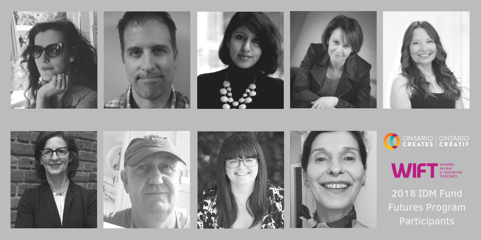 Nine content creators selected for 2018 WIFT-T Ontario Creates IDM Fund Program